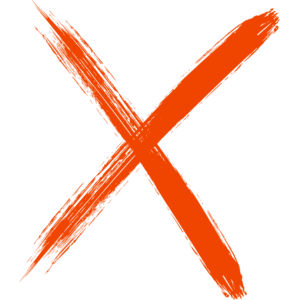 orange x.