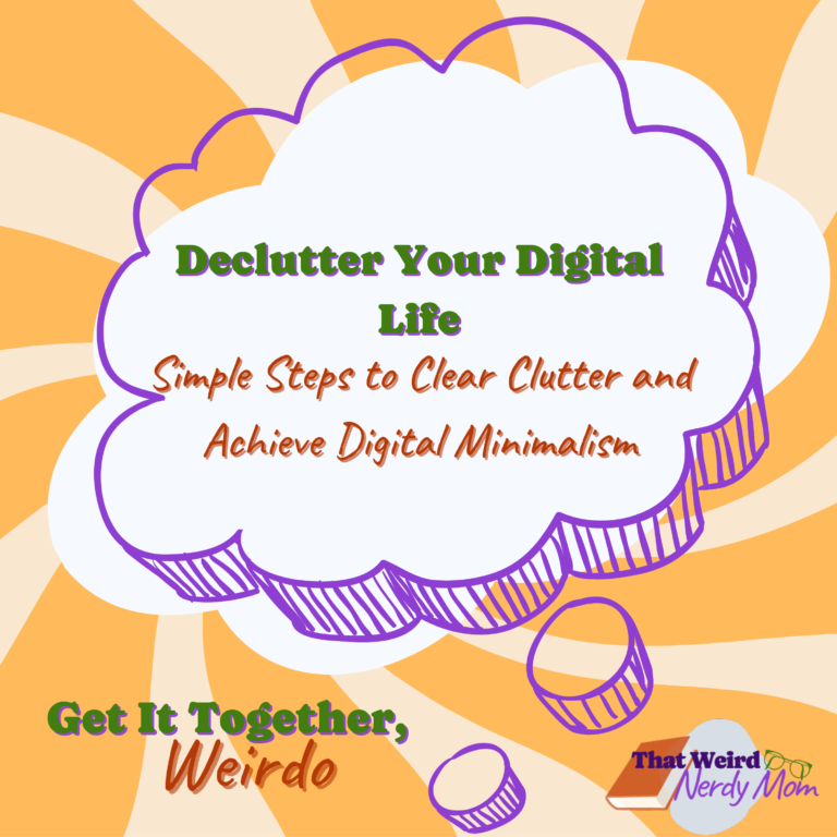 Episode 12 image - Declutter Your Digital Life: Simple Steps to Clear Clutter and Achieve Digital Minimalism